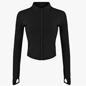 Women's Black Athletic Jacket